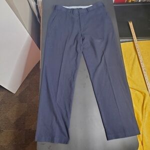 J.M. Haggar Dress Pants Men's 34x32 Navy Blue
